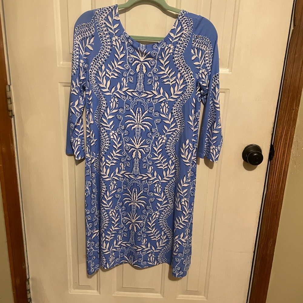 Lilly Pulitzer ophelia 3/4 sleeve abaco blue have it both rays NWT